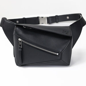 Loewe Mini Puzzle Bumbag Black - Gem